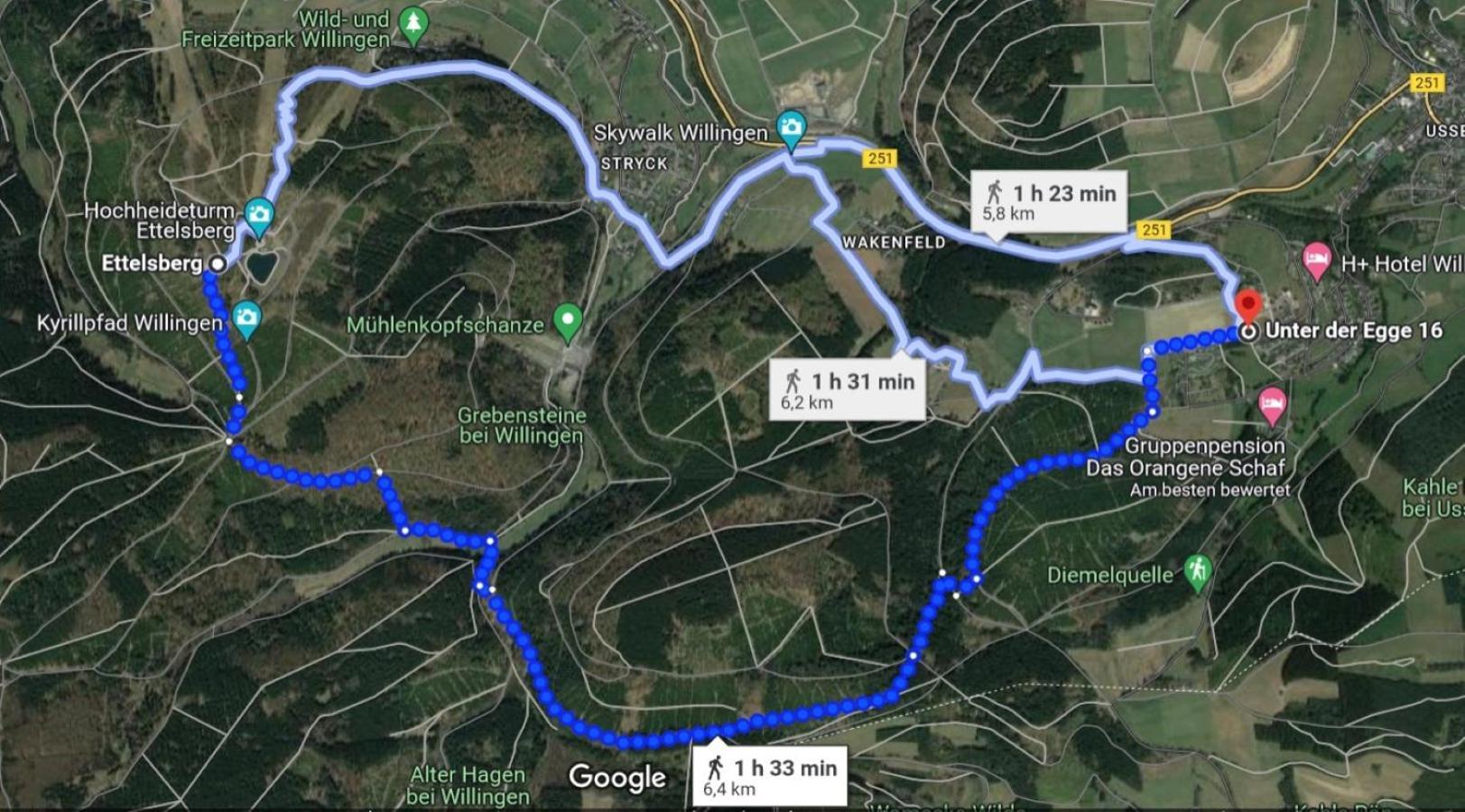 Ferienwohnung Uplandblockhaus Willingen  Εξωτερικό φωτογραφία